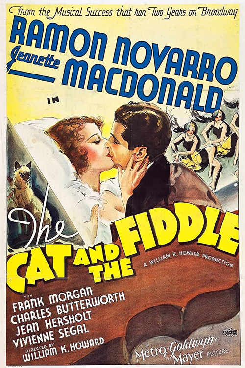 Movie poster for The Cat and the Fiddle (1934)