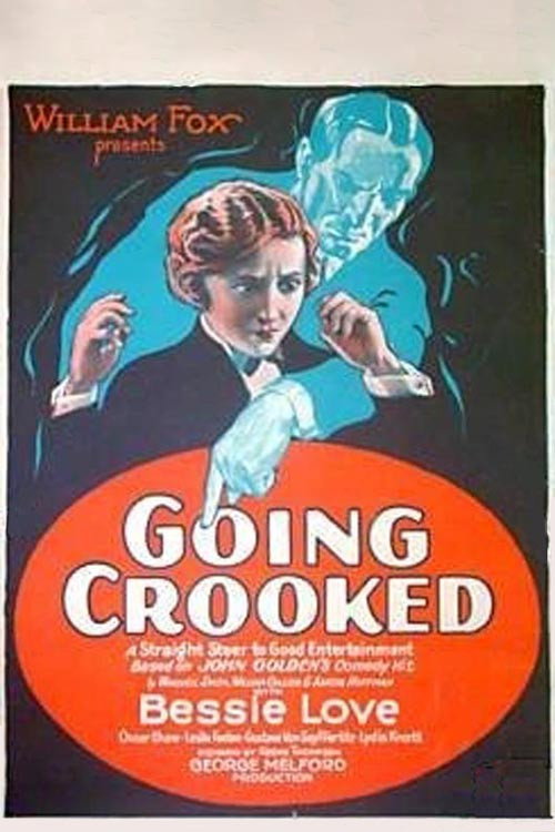 Movie poster for Going Crooked (1926)