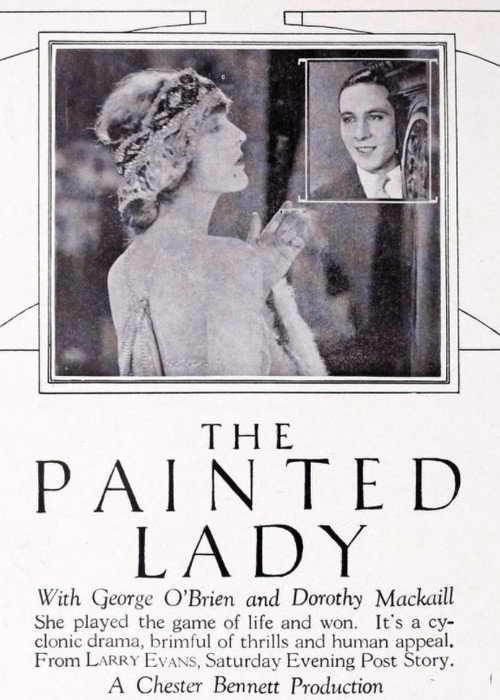 Movie poster for The Painted Lady (1924)