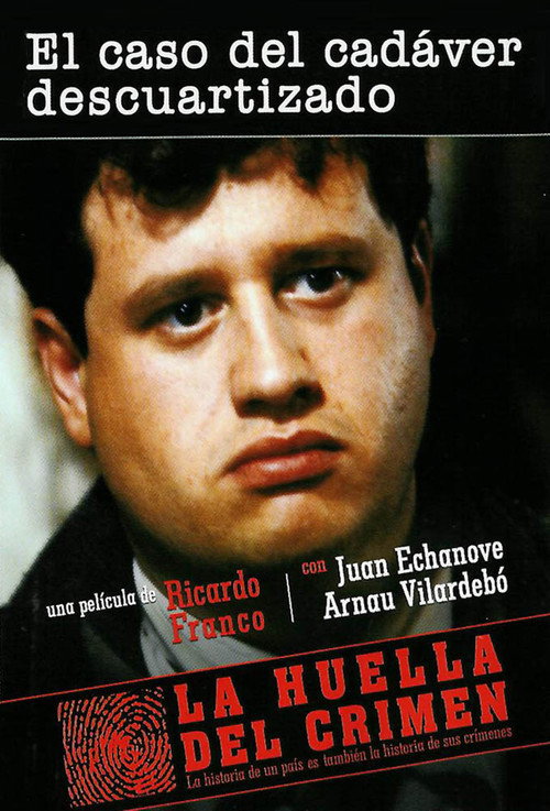 Movie poster for El caso del cadáver descuartizado (1985)