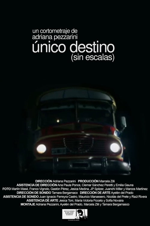 Movie poster for Único destino (sin escala) (2012)
