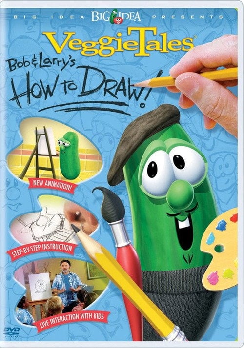 Movie poster for VeggieTales: Bob & Larry's How to Draw (2004)