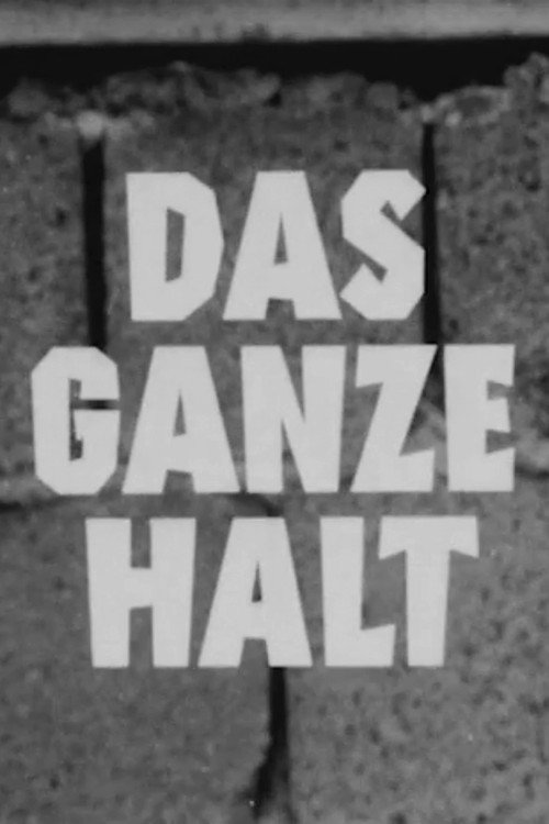Movie poster for Das Ganze halt (1961)