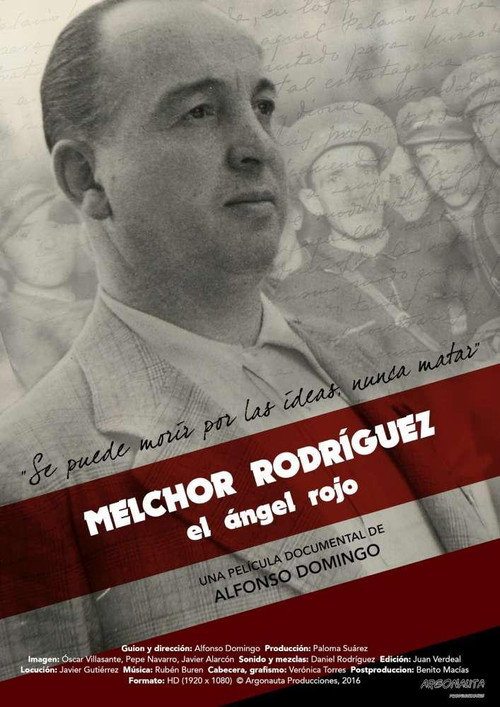 Movie poster for Melchor Rodríguez, el ángel rojo (2016)