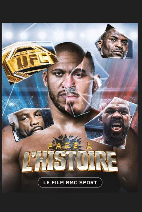 Movie poster for Gane Vs Aspinall "Face a l'histoire" le film avant le combat (2025)