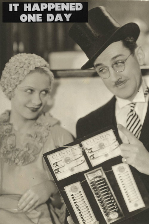 Movie poster for It Happened One Day (1934)