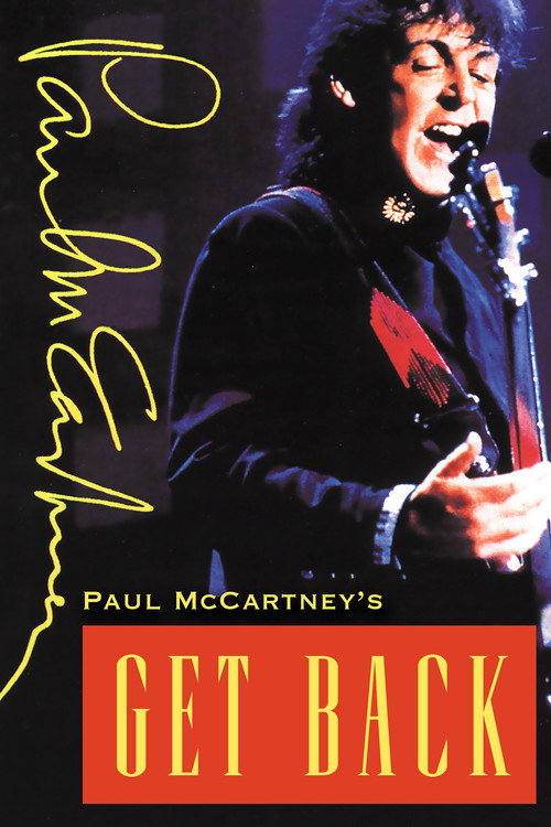 Movie poster for Paul McCartney's Get Back (1991)
