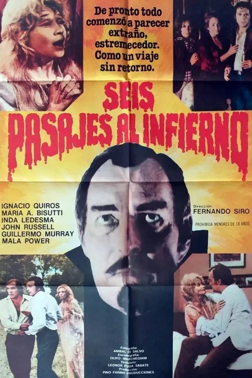 Movie poster for Six Tickets to Hell (1981)