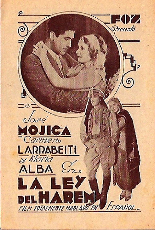 Movie poster for Law of the Harem (1931)