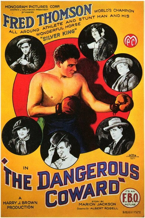 Movie poster for The Dangerous Coward (1924)