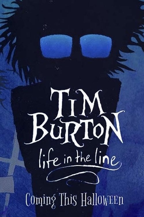 Movie poster for Tim Burton: Life in the Line (2024)
