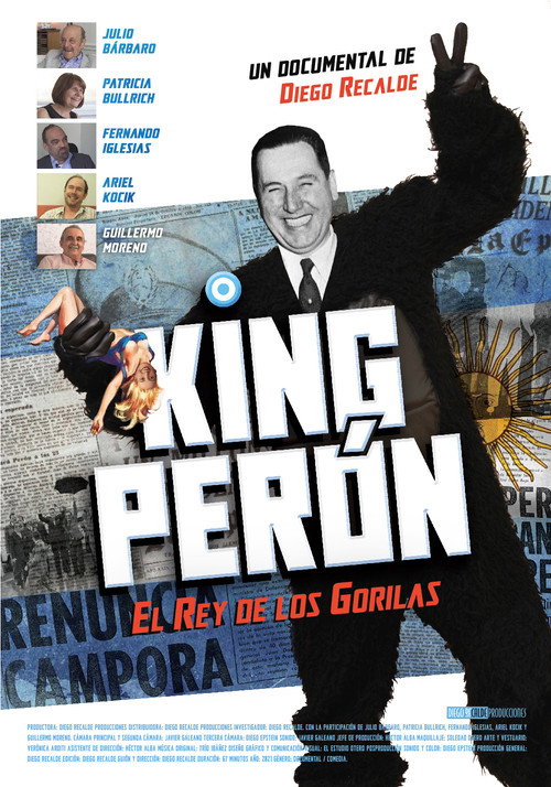 Movie poster for King Perón (2021)