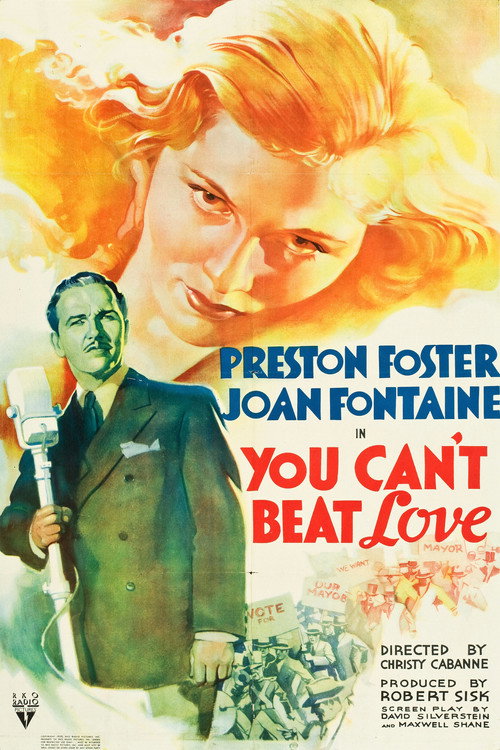 Movie poster for You Can't Beat Love (1937)
