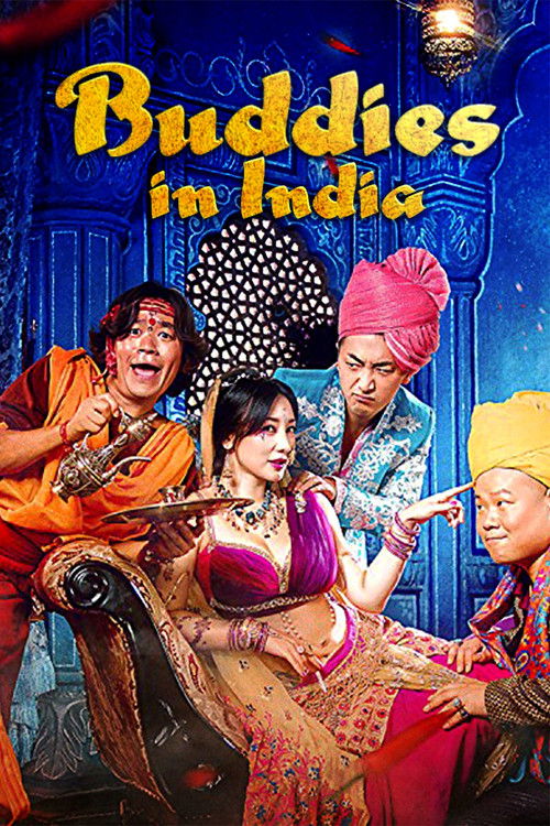 Movie poster for Buddies In India (2017)