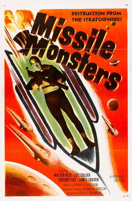 Movie poster for Missile Monsters (1958)