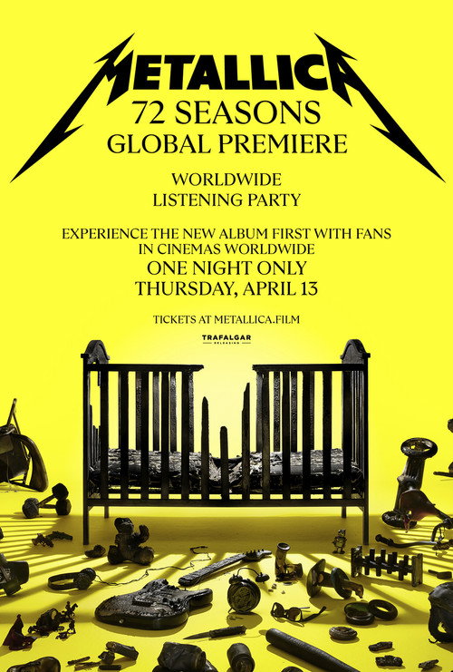 Movie poster for Metallica: 72 Seasons - Global Premiere (2023)