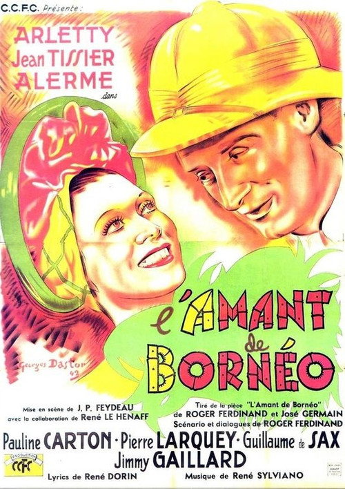 Movie poster for The Lover of Borneo (1942)