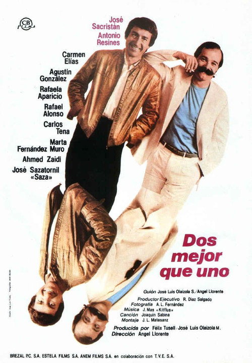 Movie poster for Dos mejor que uno (1984)