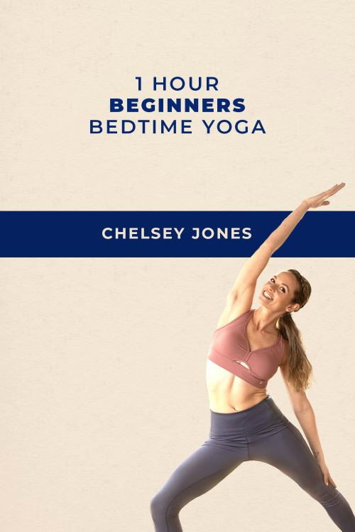 Movie poster for One Hour Beginners Bedtime Yoga | with Chelsey Jones (2022)