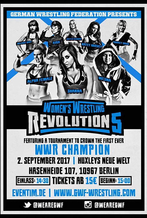 Movie poster for GWF Women's Wrestling Revolution 5 (2017)