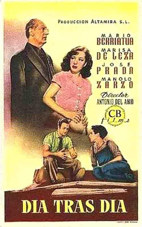 Movie poster for Día tras día (1951)