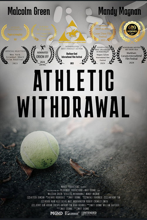 Movie poster for Athletic Withdrawal (2023)