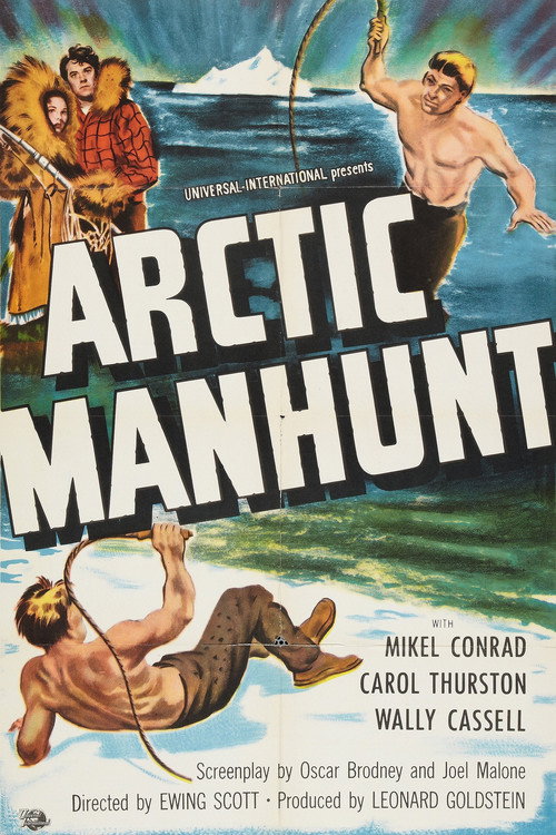Movie poster for Arctic Manhunt (1949)