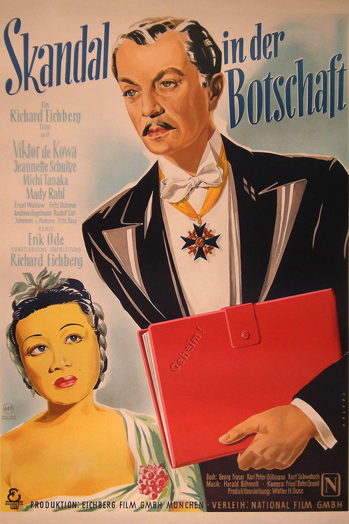 Movie poster for Skandal in der Botschaft (1950)