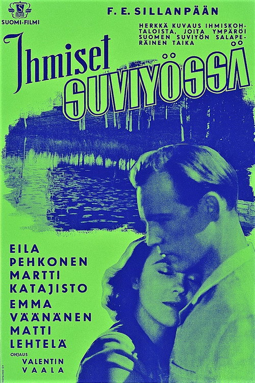 Movie poster for People in the Summer Night (1948)