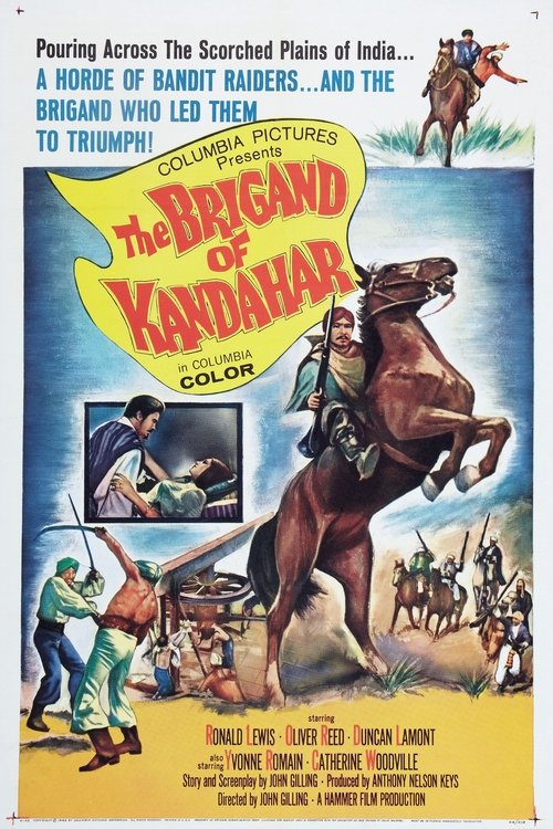 Movie poster for The Brigand of Kandahar (1965)