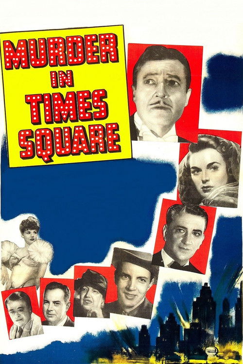 Movie poster for Murder in Times Square (1943)