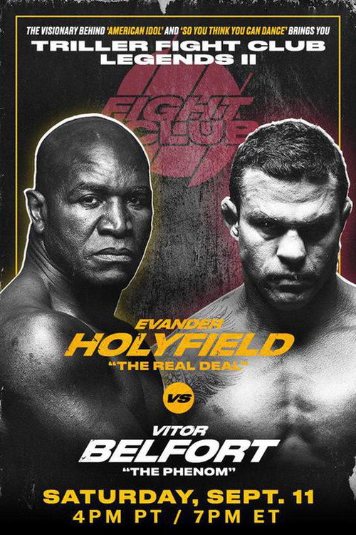Movie poster for Evander Holyfield vs. Vitor Belfort (2021)