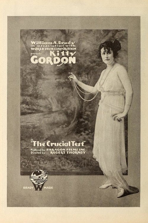 Movie poster for The Crucial Test (1916)
