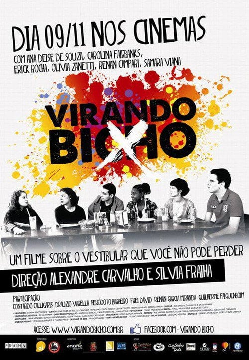 Movie poster for Virando Bicho (2012)