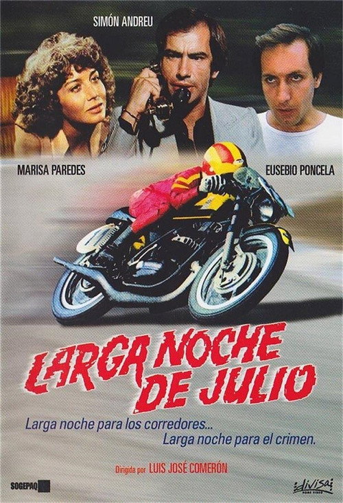 Movie poster for Larga noche de julio (1974)