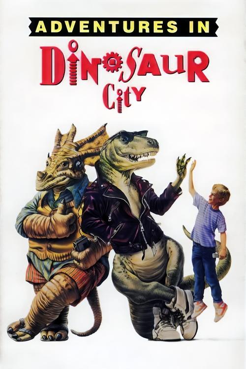 Movie poster for Adventures in Dinosaur City (1991)