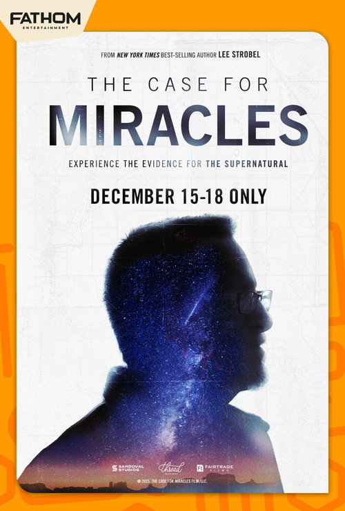 Movie poster for The Case for Miracles (2025)