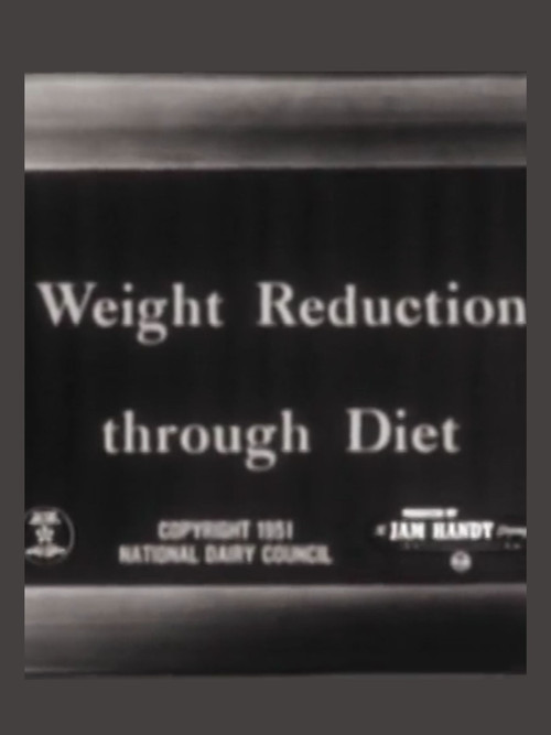 Movie poster for Weight Reduction Through Diet (1951)