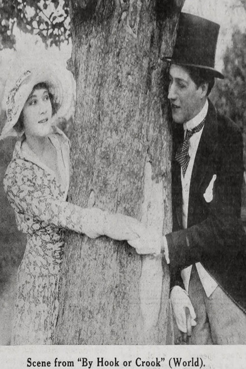 Movie poster for By Hook or Crook (1918)