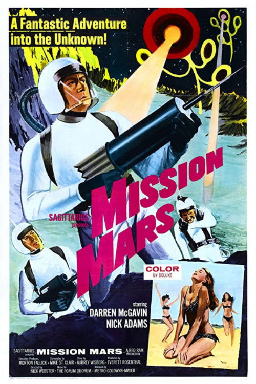 Movie poster for Mission Mars (1968)