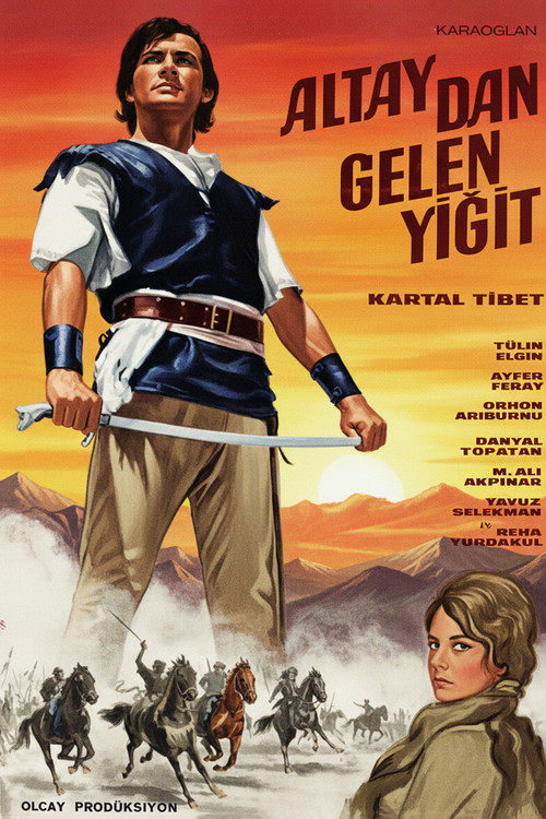 Movie poster for Karaoglan: The Hero Came from Altai (1965)
