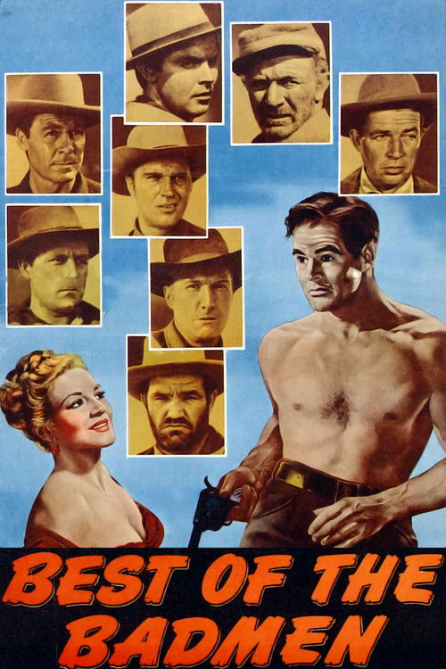 Movie poster for Best of the Badmen (1951)