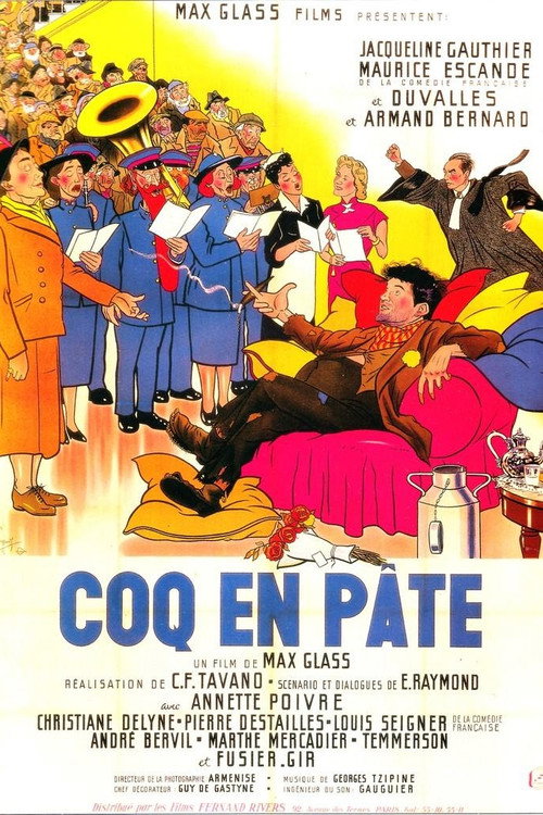Movie poster for Rooster in dough (1952)