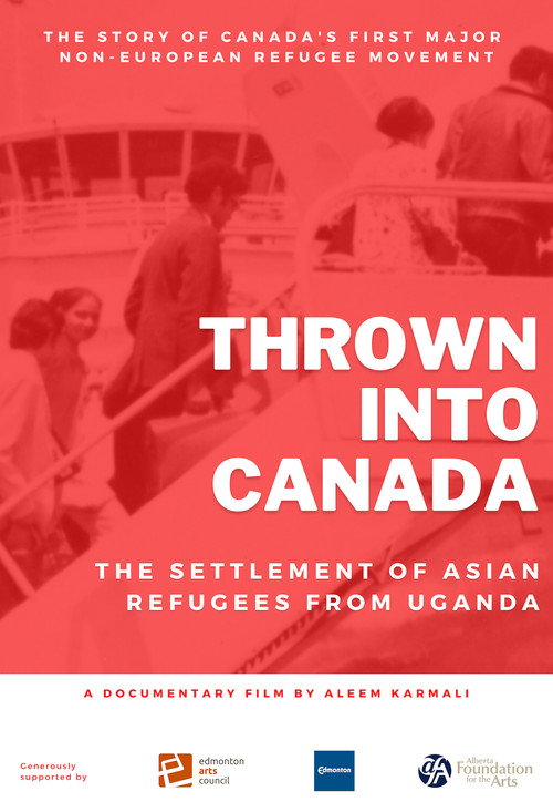Movie poster for Thrown into Canada (2022)
