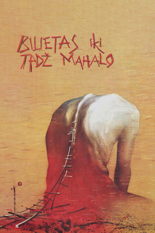 Movie poster for Ticket to the Taj Mahal (1991)