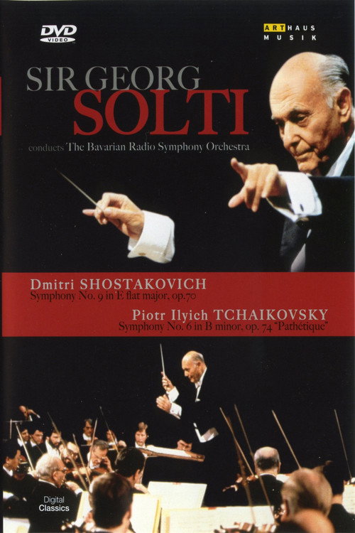 Movie poster for Sir Georg Solti Conducts Shostakovich and Tchaikovsky (1990)