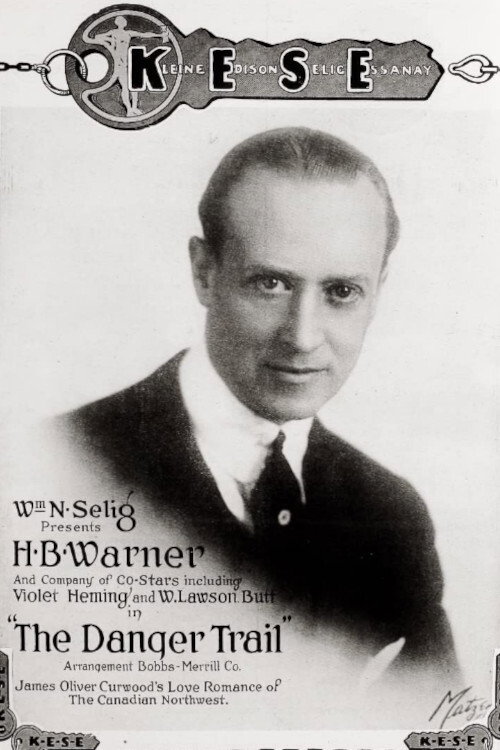 Movie poster for Danger Trail (1917)