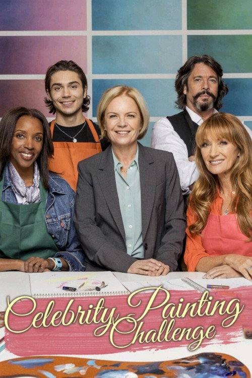 Series poster for Celebrity Painting Challenge (2019)