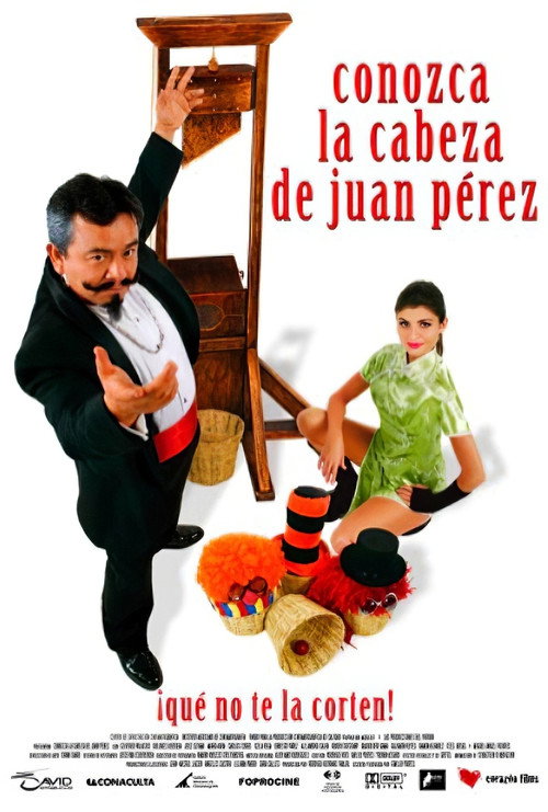 Movie poster for Conozca la cabeza de Juan Pérez (2009)