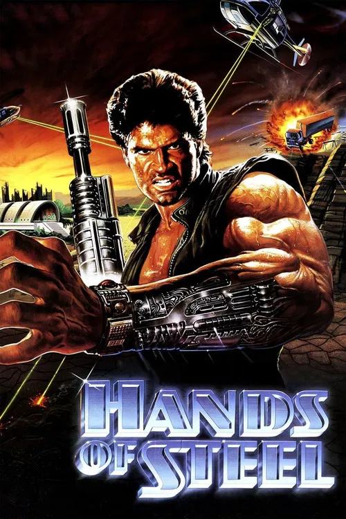 Movie poster for Hands of Steel (1986)